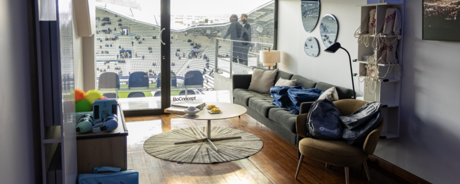 Image à la une de l'article Une salle sensorielle au cœur du Paris FC