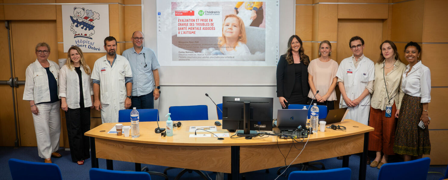 Image à la une de l'article Santé mentale et autisme : Naked Heart France accueille deux expertes du Marcus Autism Center à Paris
